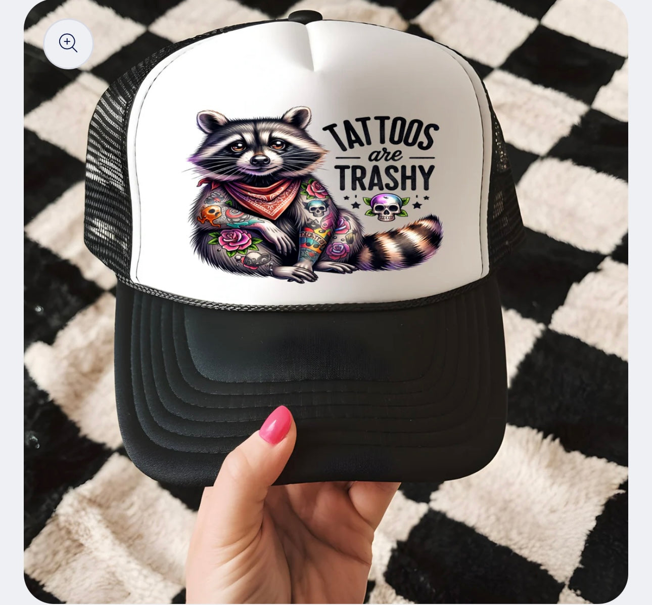 4. DTF Transfer Trucker Hat