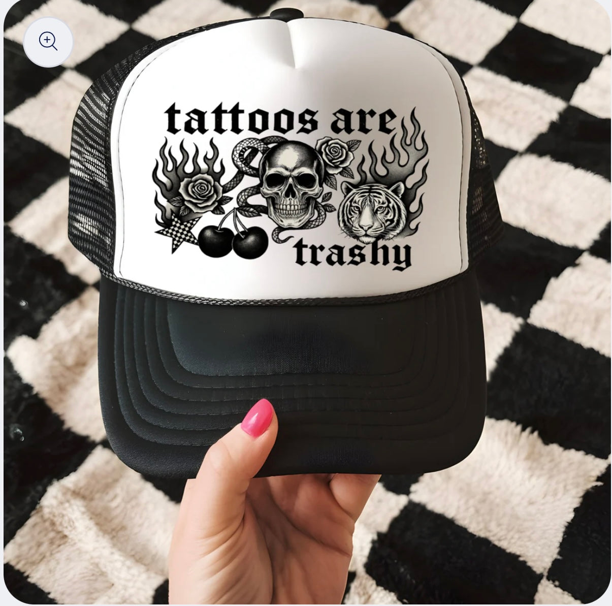 4. DTF Transfer Trucker Hat