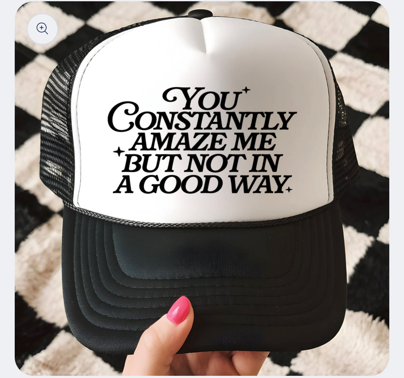 4. DTF Transfer Trucker Hat