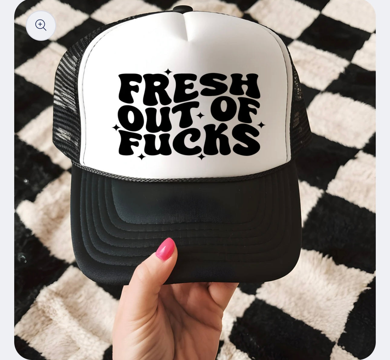 4. DTF Transfer Trucker Hat