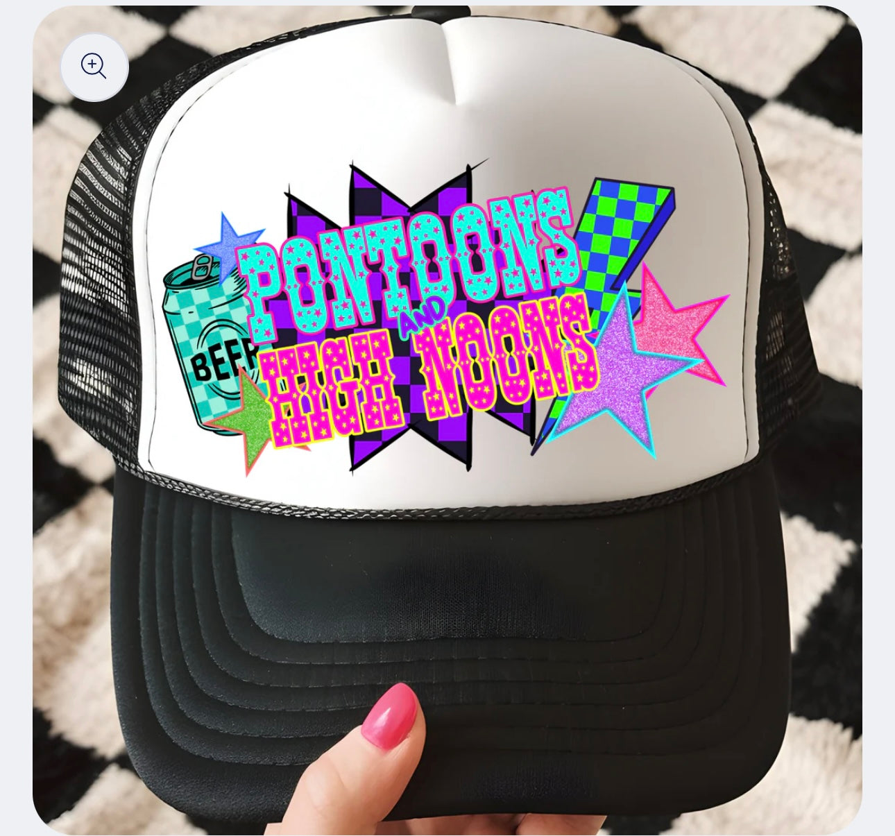 4. DTF Transfer Trucker Hat
