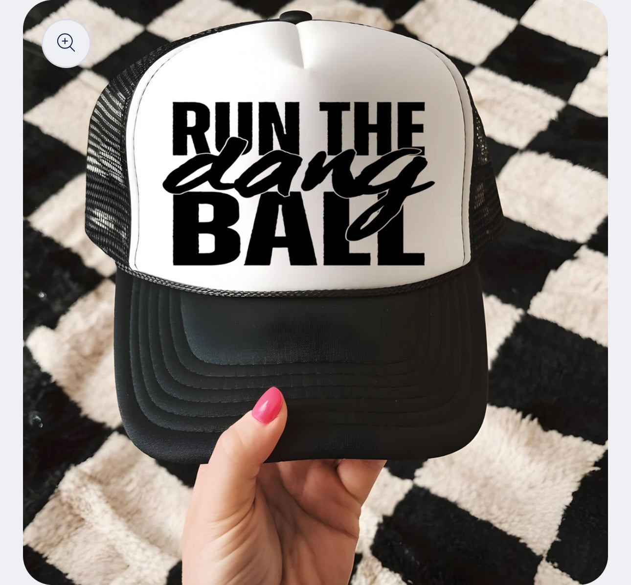 4. DTF Transfer Trucker Hat
