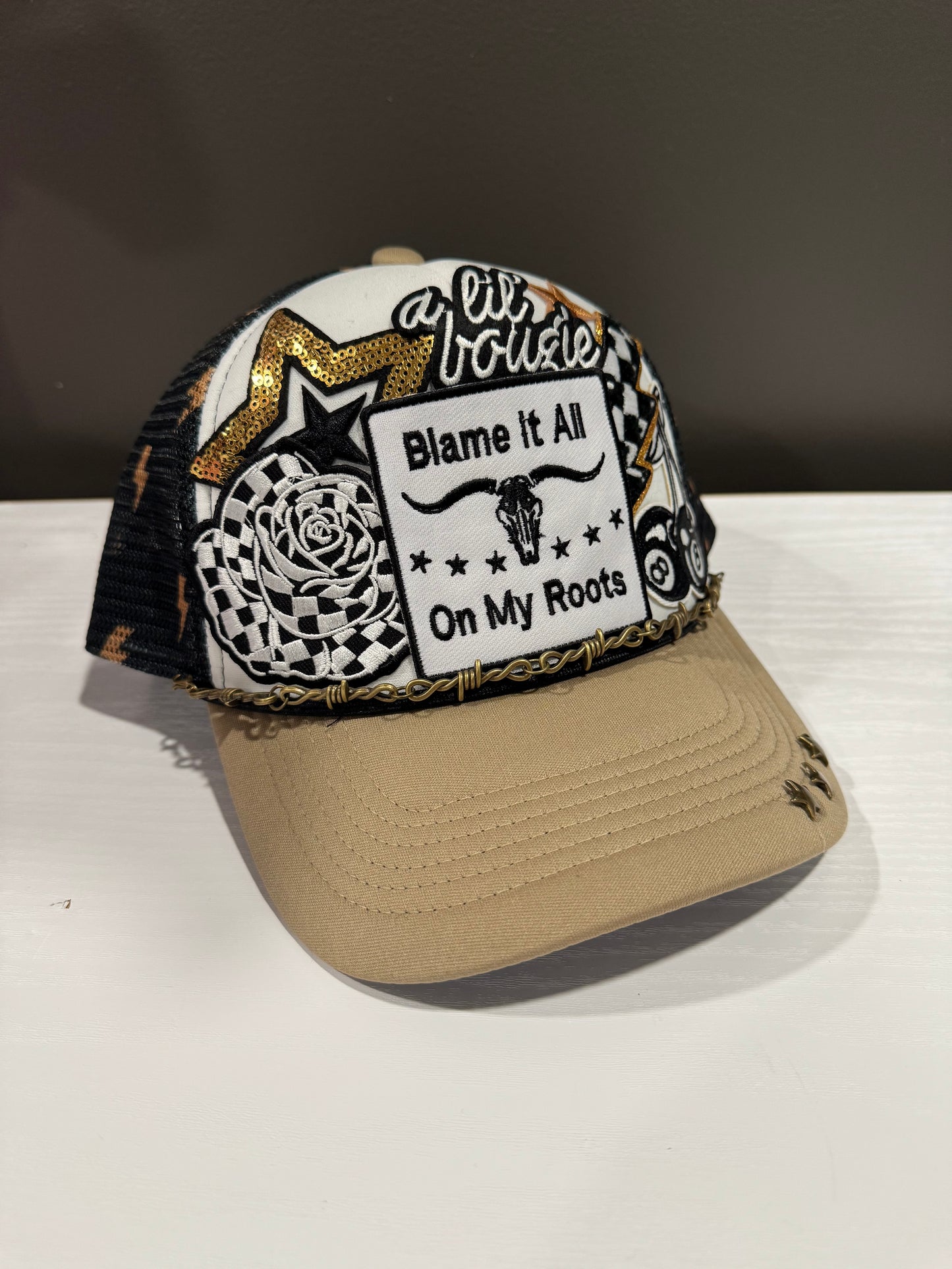 Blame It All On My Roots Trucker Hat