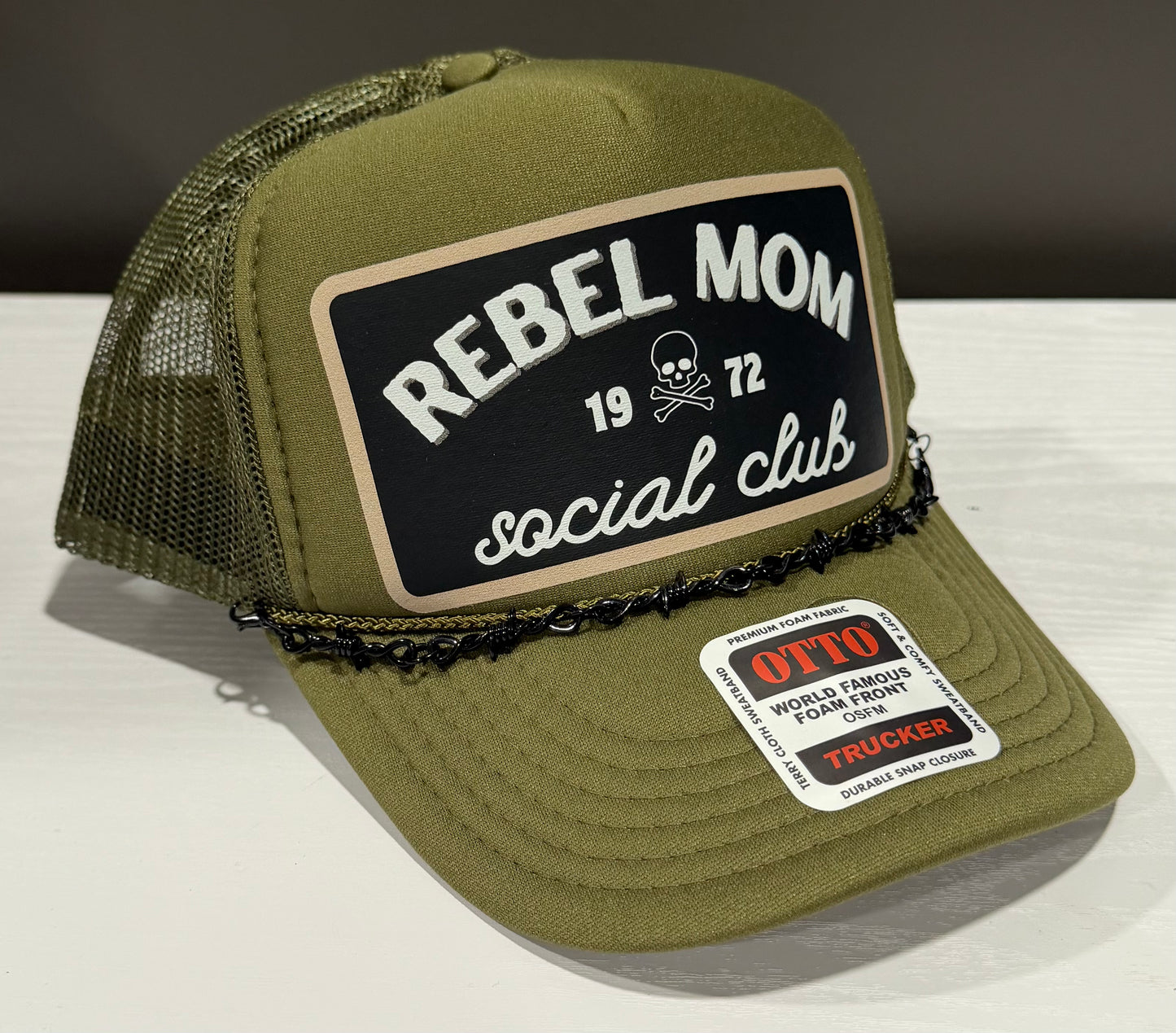 Rebel Mom Social Club Trucker Hat