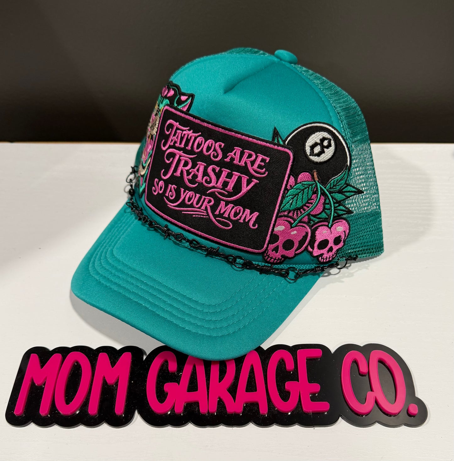 2. Tattoos Are Trashy Trucker Hat
