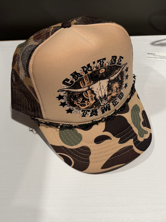 Can’t Be Tamed Trucker Hat