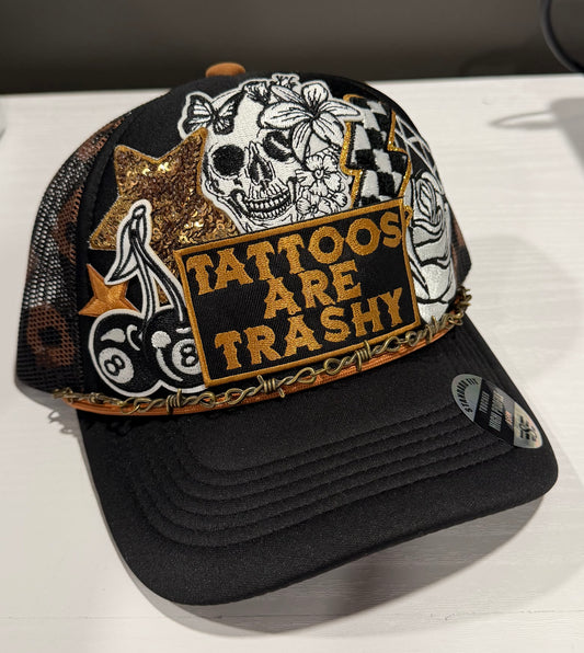Tattoos Are Trashy Trucker Hat