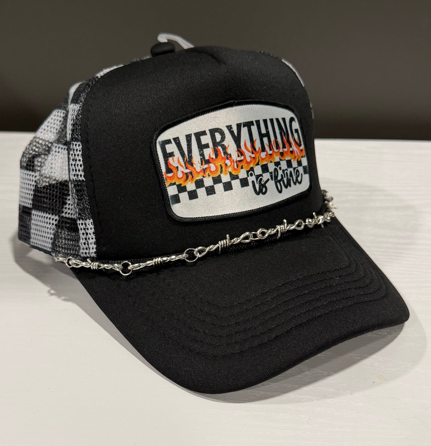 Everything Is Fine Trucker Hat