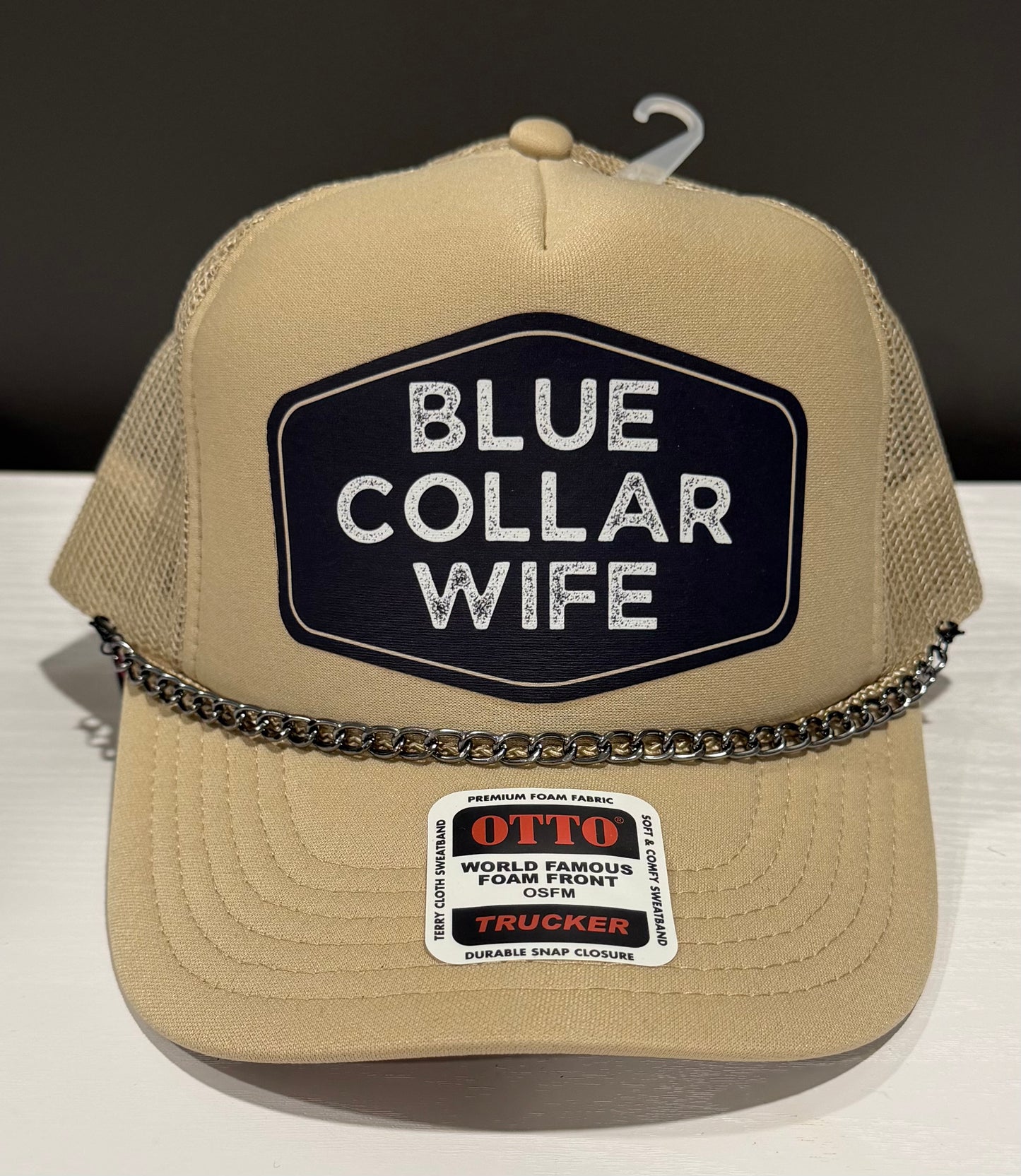 Blue Collar Wife Trucker Hat