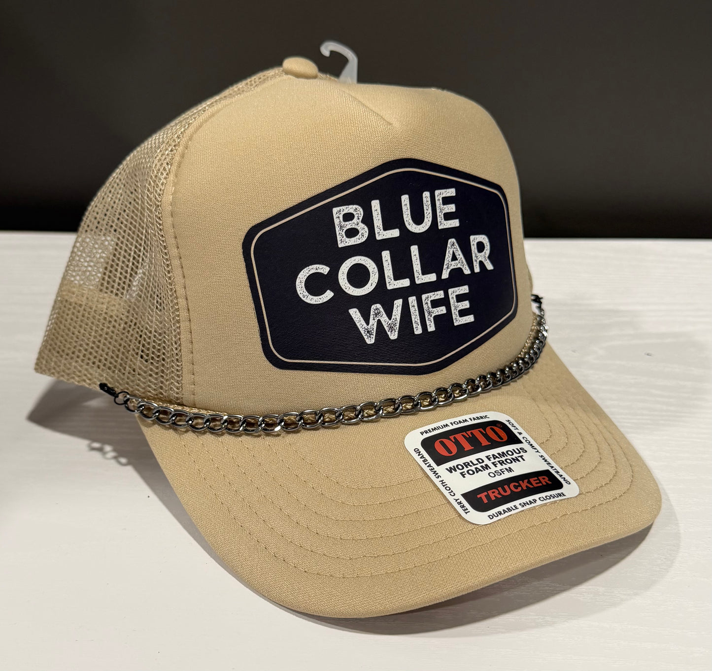 Blue Collar Wife Trucker Hat