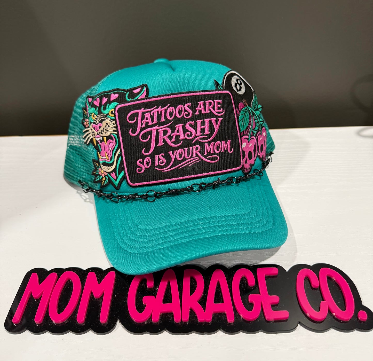 2. Tattoos Are Trashy Trucker Hat
