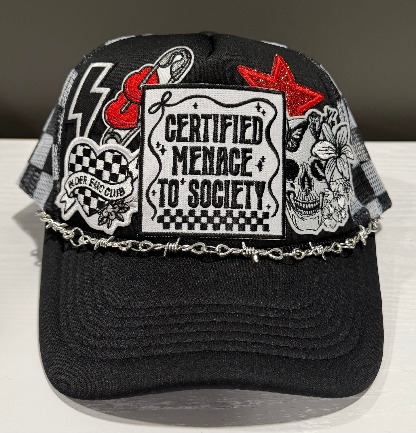 Certified Menace To Society Trucker Hat