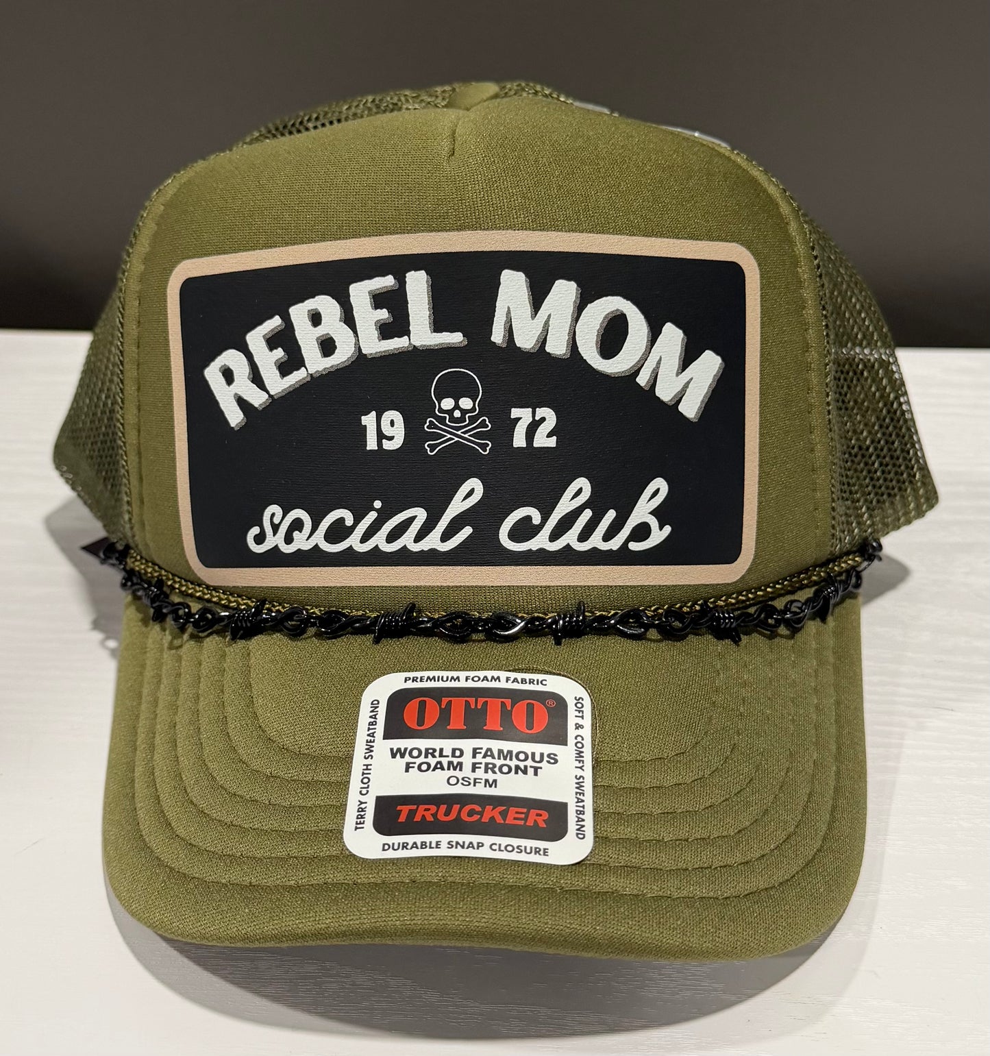 Rebel Mom Social Club Trucker Hat