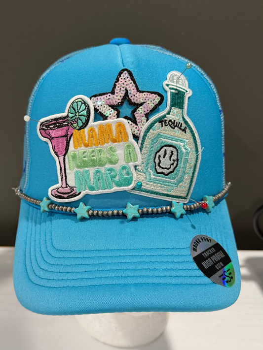 Mama Needs A Marg Trucker Har