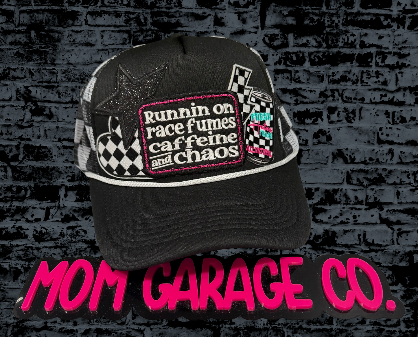 Runnin’ On Race Fumes Trucker Hat