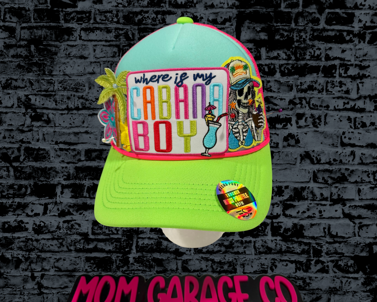 6. Cabana Boy Trucker Hat