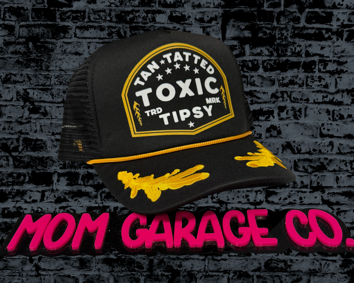 Tan, Tatted, Toxic, Tipsy Trucker Hat