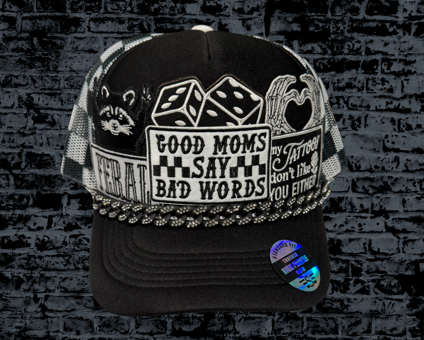 Good Moms Say Bad Words Trucker Hat