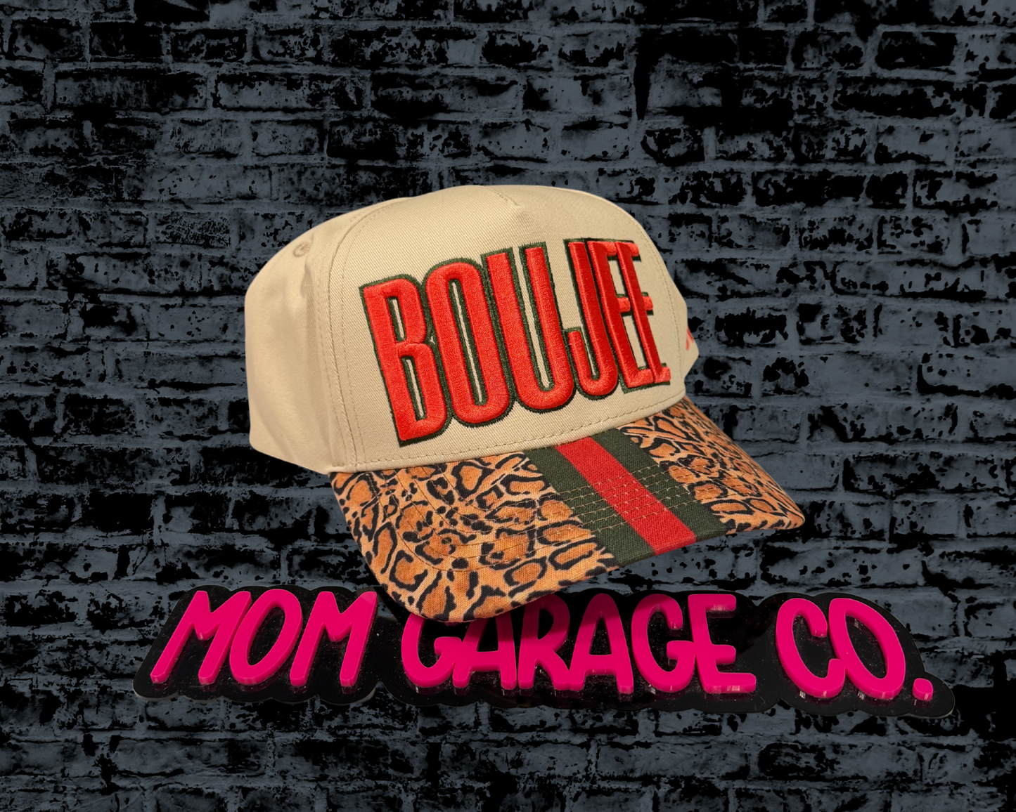 Boujee Embroidered Canvas Hat