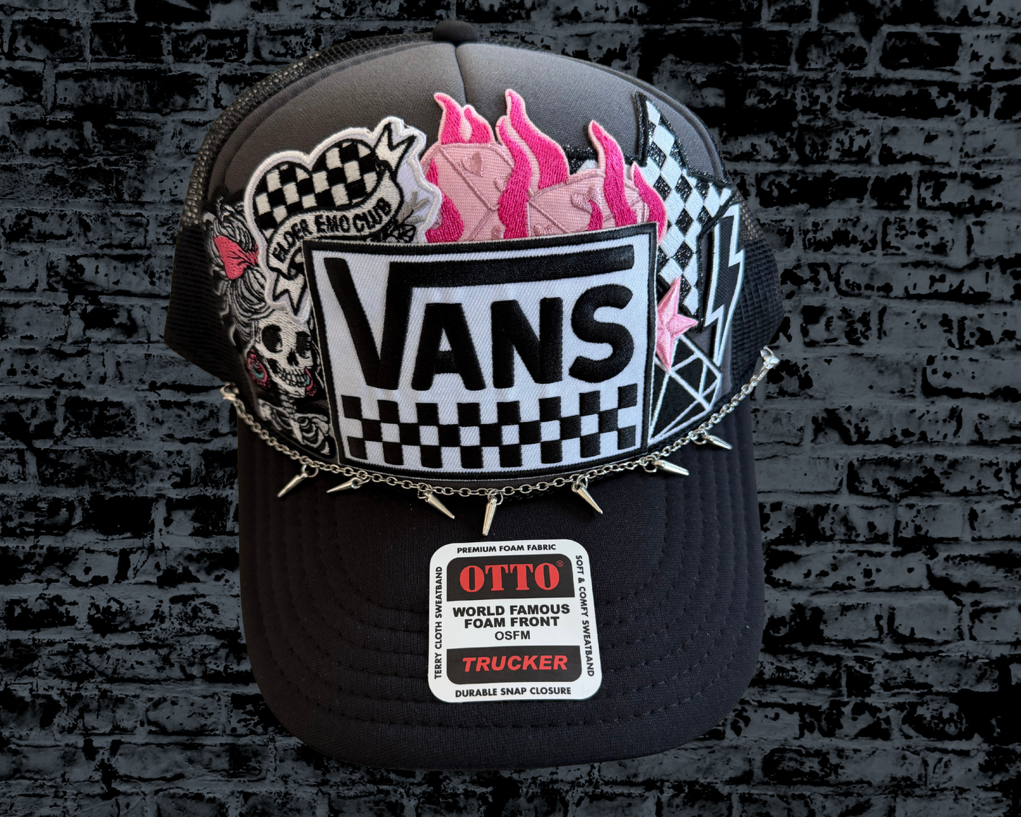 Elder Emo /V*ns Trucker Hat
