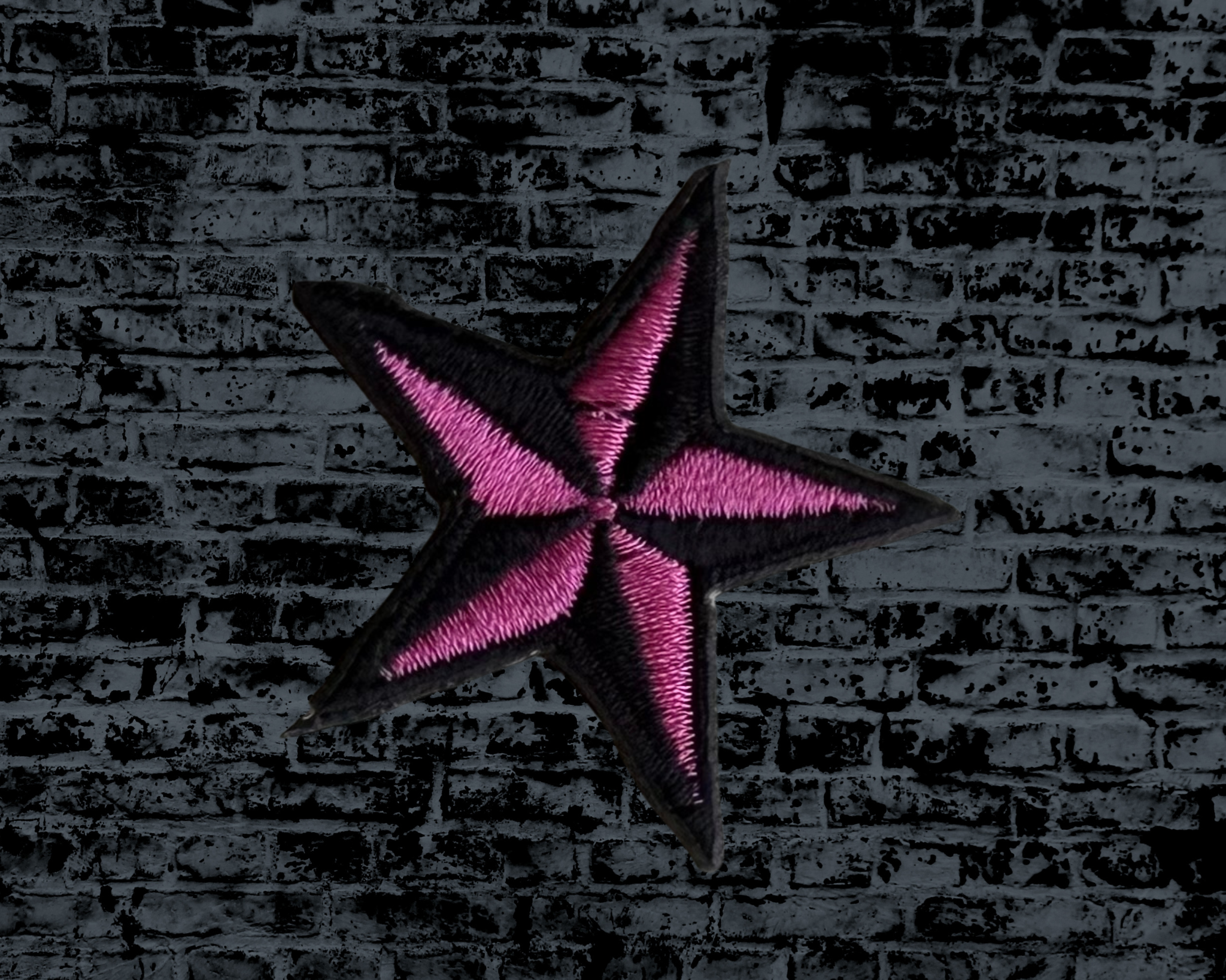 Pink & Black Star