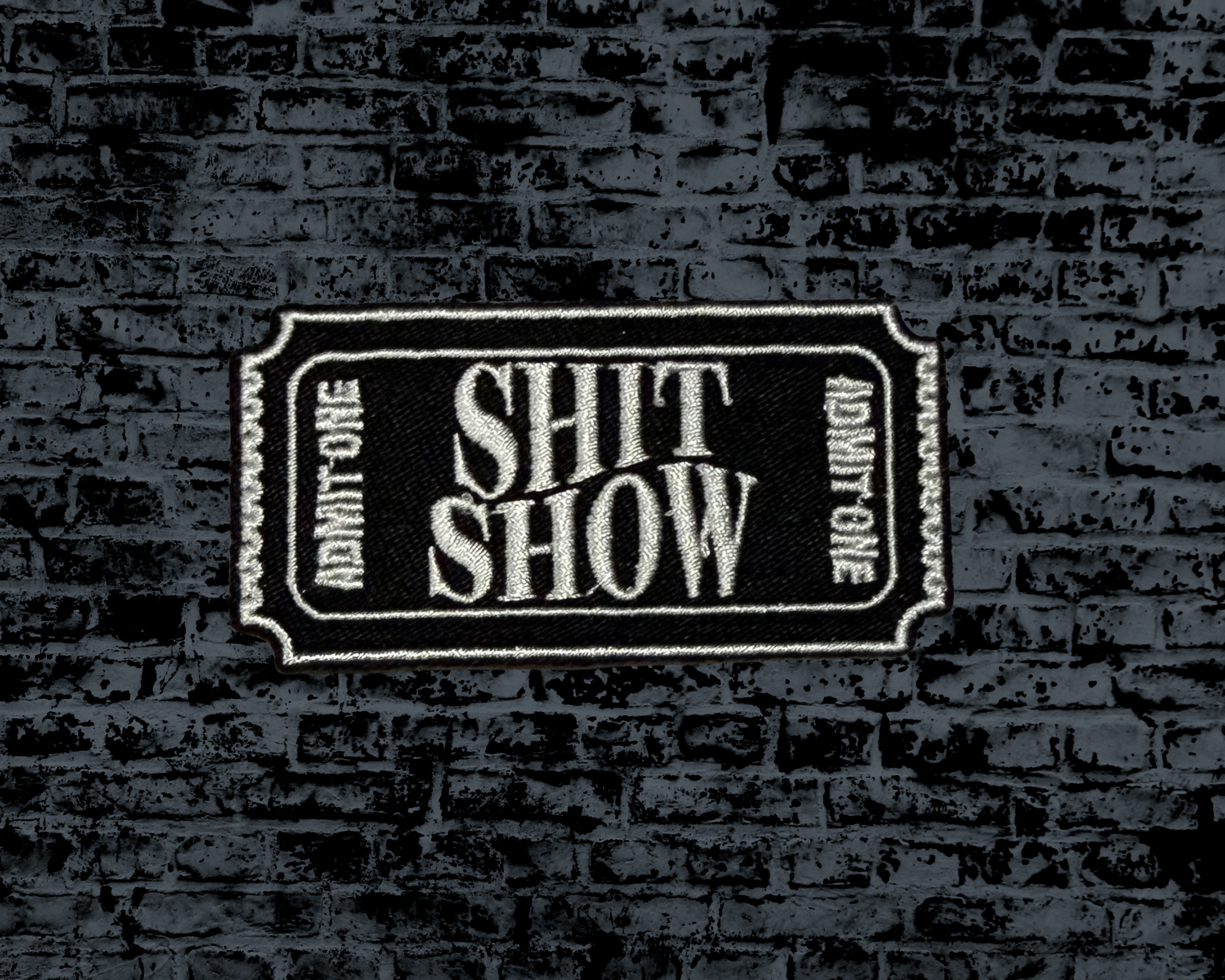 Sh!t Show Ticket Patch (small)