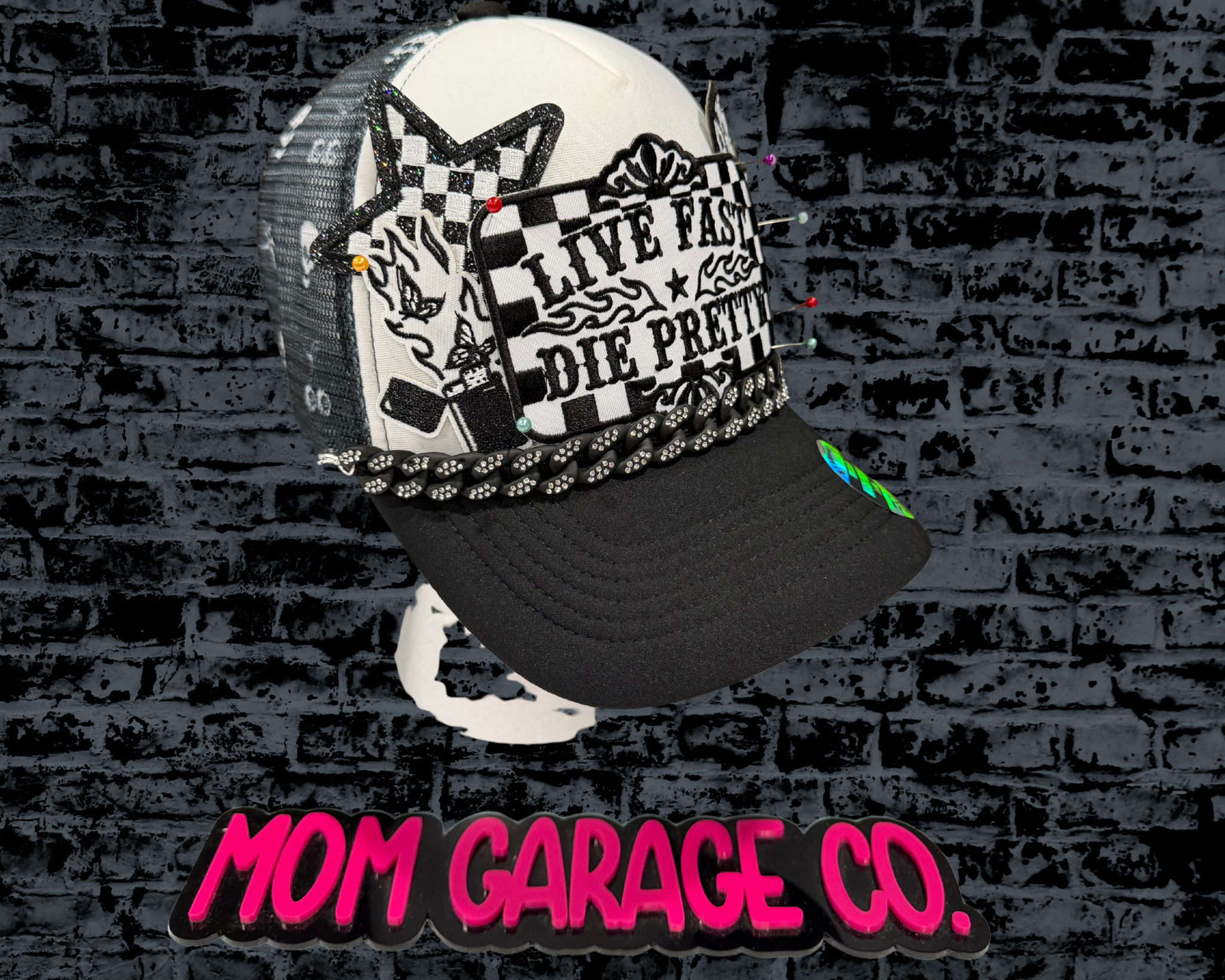 Live Fast Skull Hat