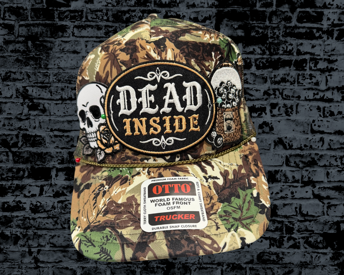 Dead Inside Skull & Leopard