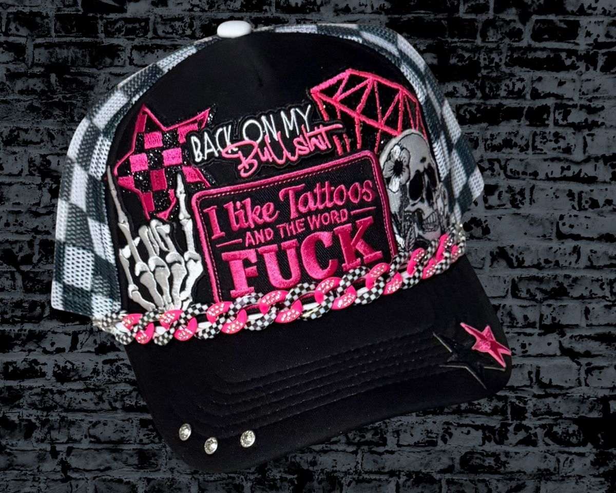 I Like Tattoos black & pink