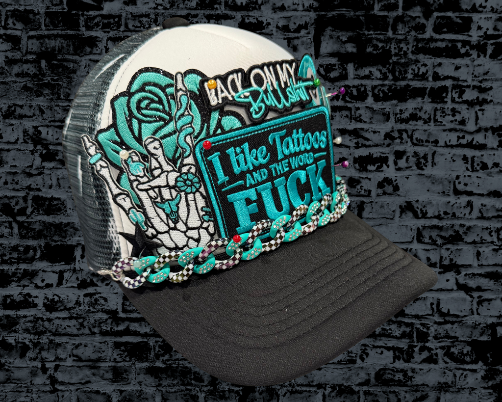 I Like Tattoos (teal)
